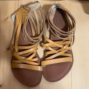 Coconuts Strappy Yellow Sandal